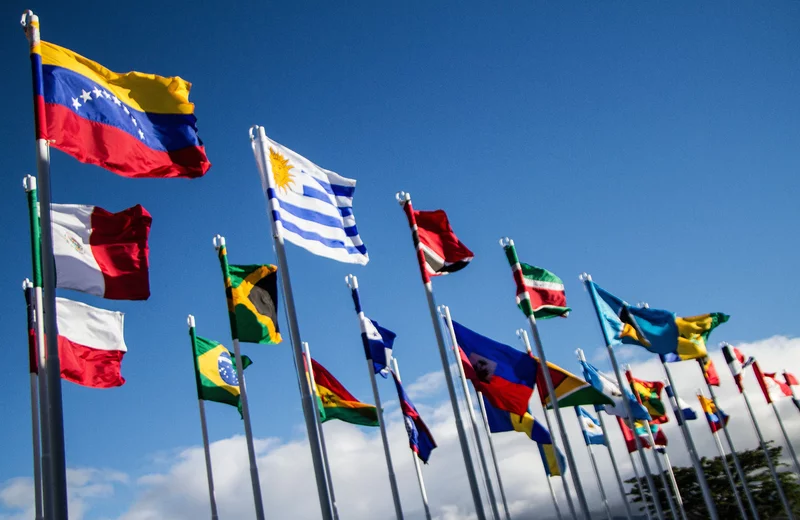 Representing Spanish speaking flags and countries