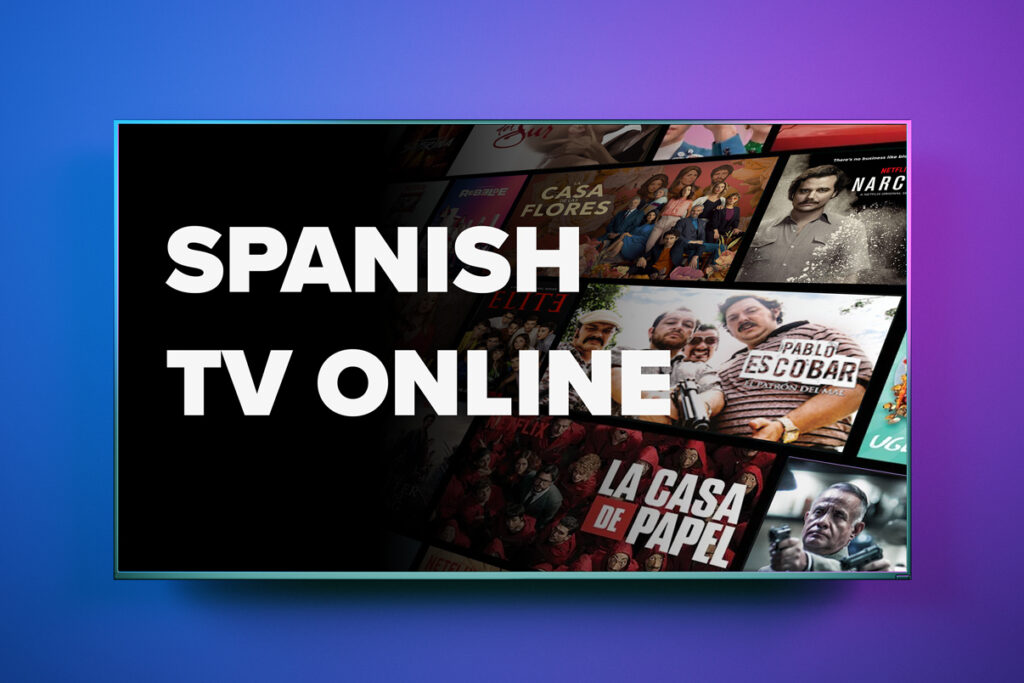 The Spanish television channels are growing fast online.