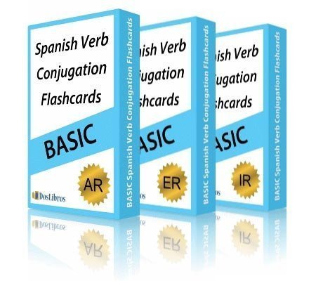 Studying Spanish flashcards to learn more