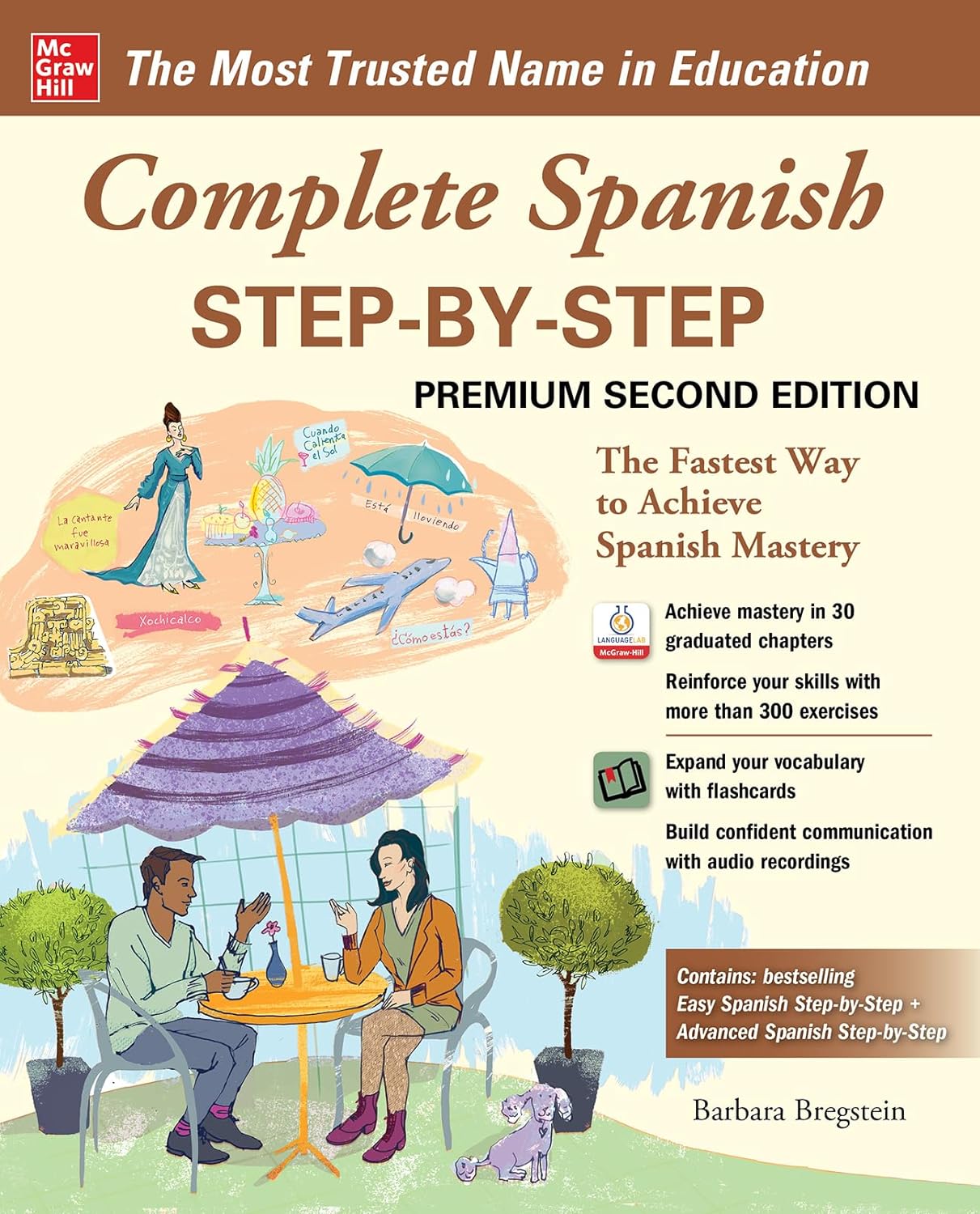 This textbook teaches Spanish for new learners.