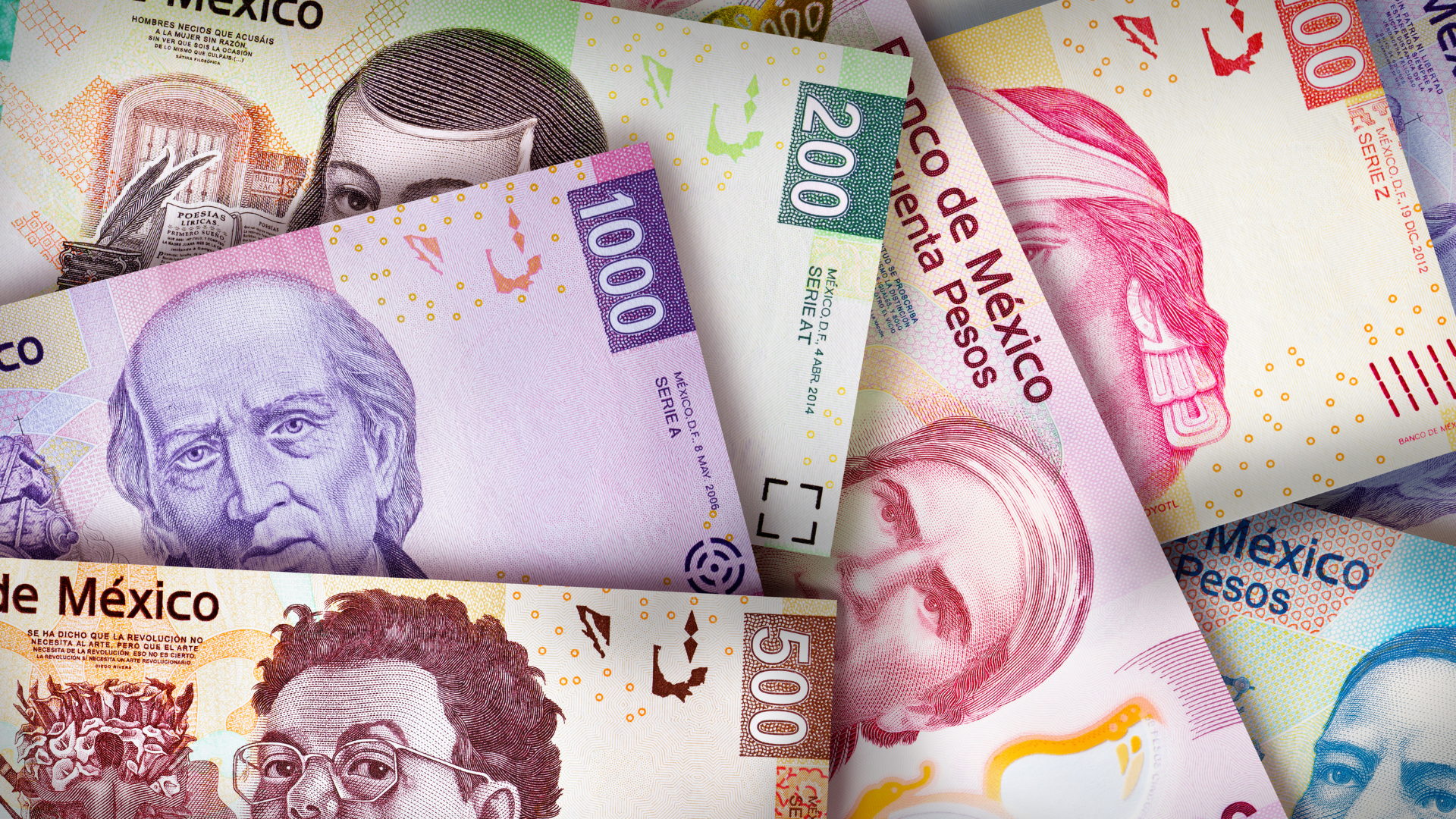 The Mexican pesos are valuable. 
