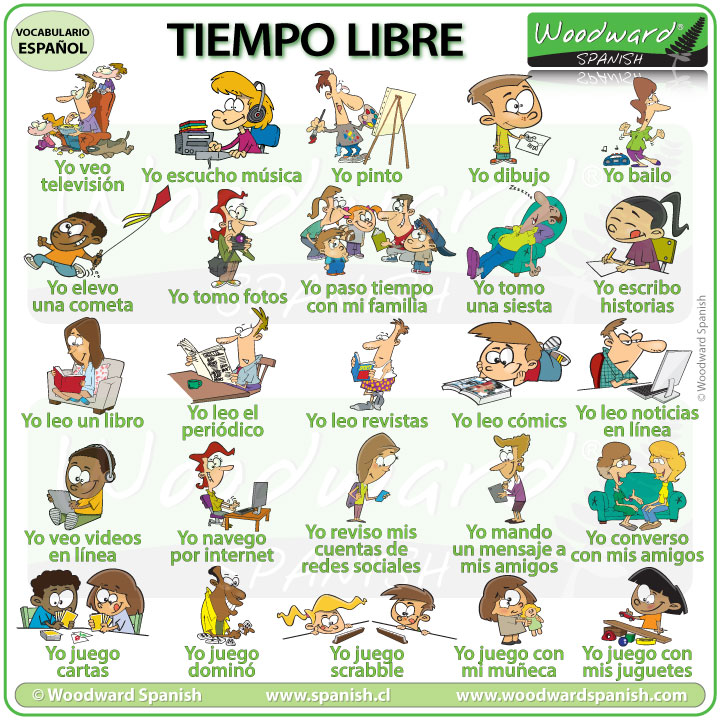 free time activities spanish