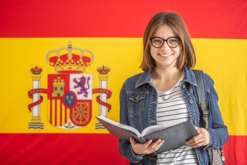 Gringa studying in Spain